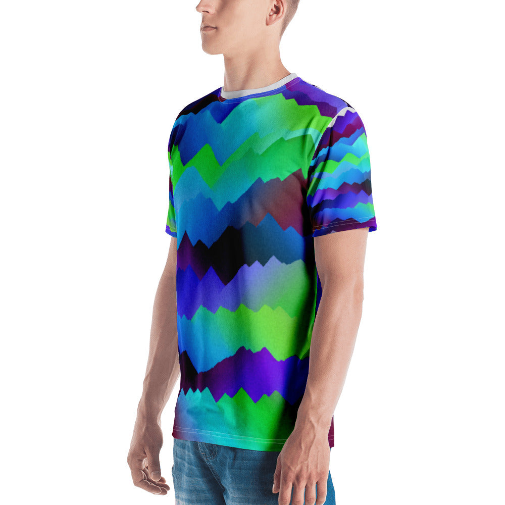 Aurora Mountains and Skies All-Over Print T-Shirt – Designs By Didi