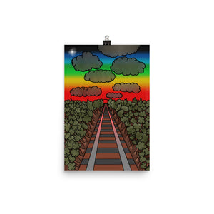 The Railroad to Dusk Poster