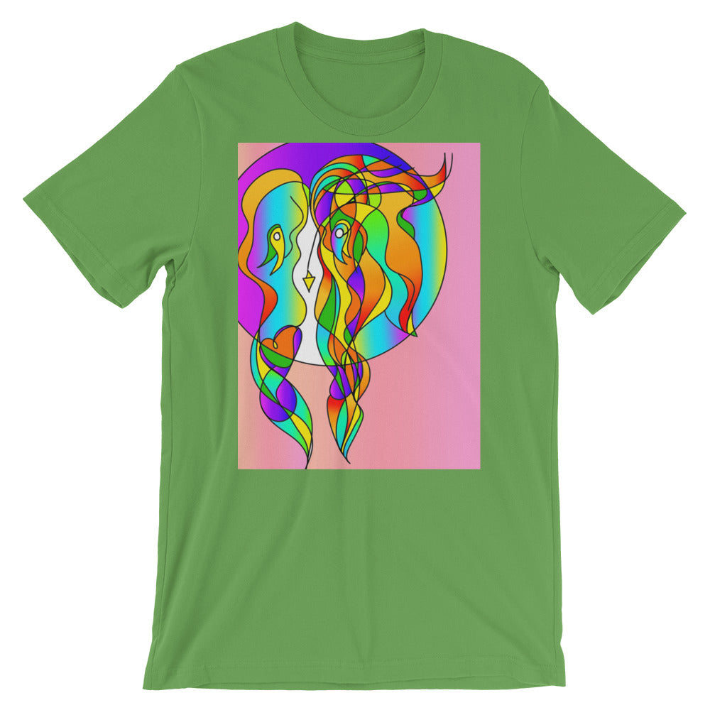 Rainbow Ghost Short-Sleeve Shirt