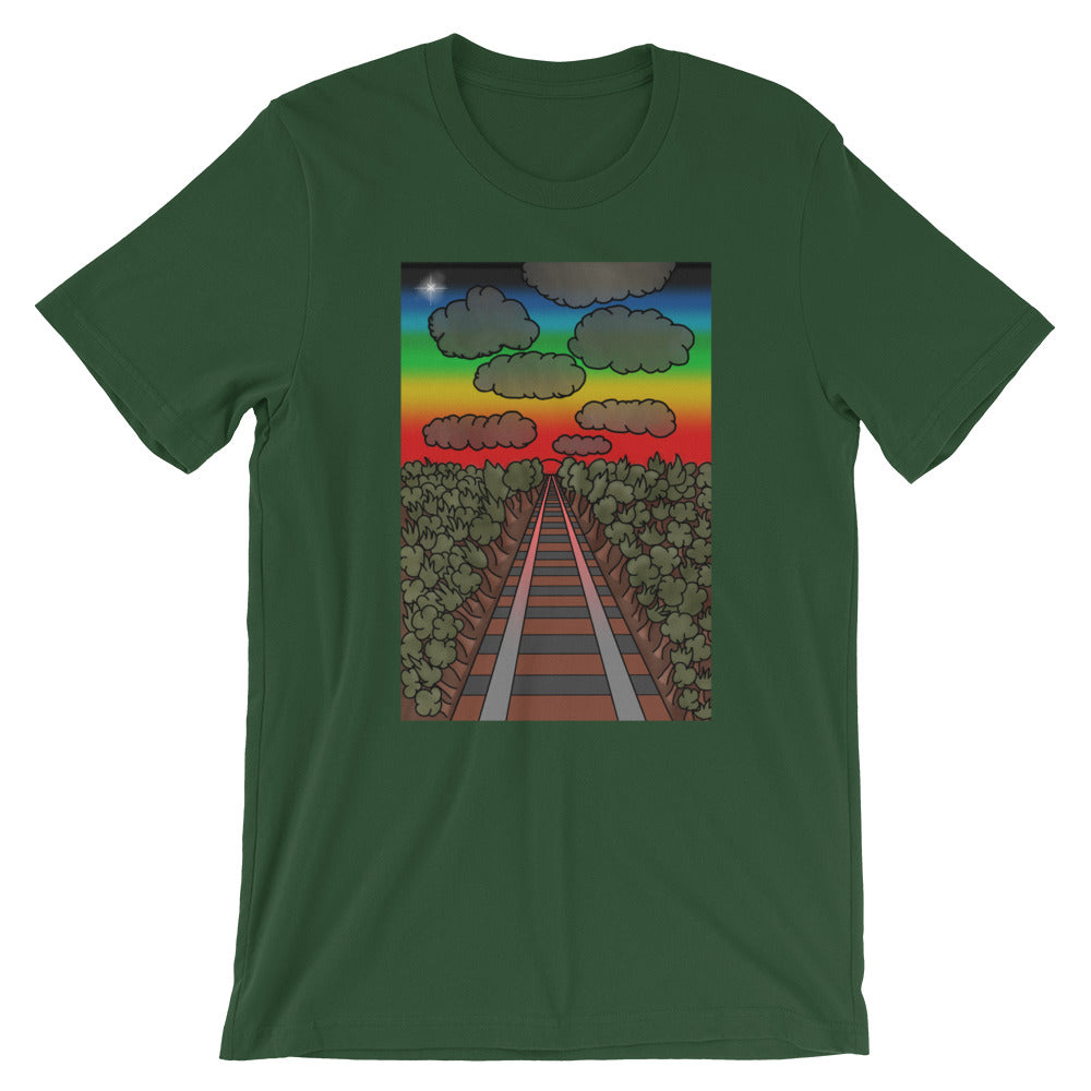 The Railroad to Dusk Short-Sleeve T-Shirt