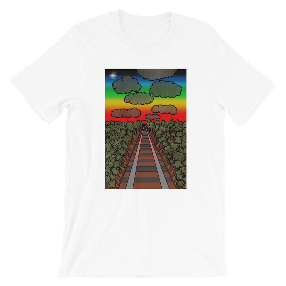 The Railroad to Dusk Short-Sleeve T-Shirt